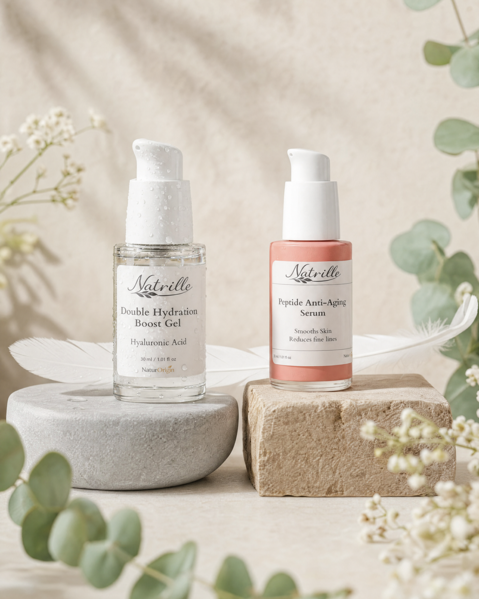 Peptide Serum + Hydration Boost Gel