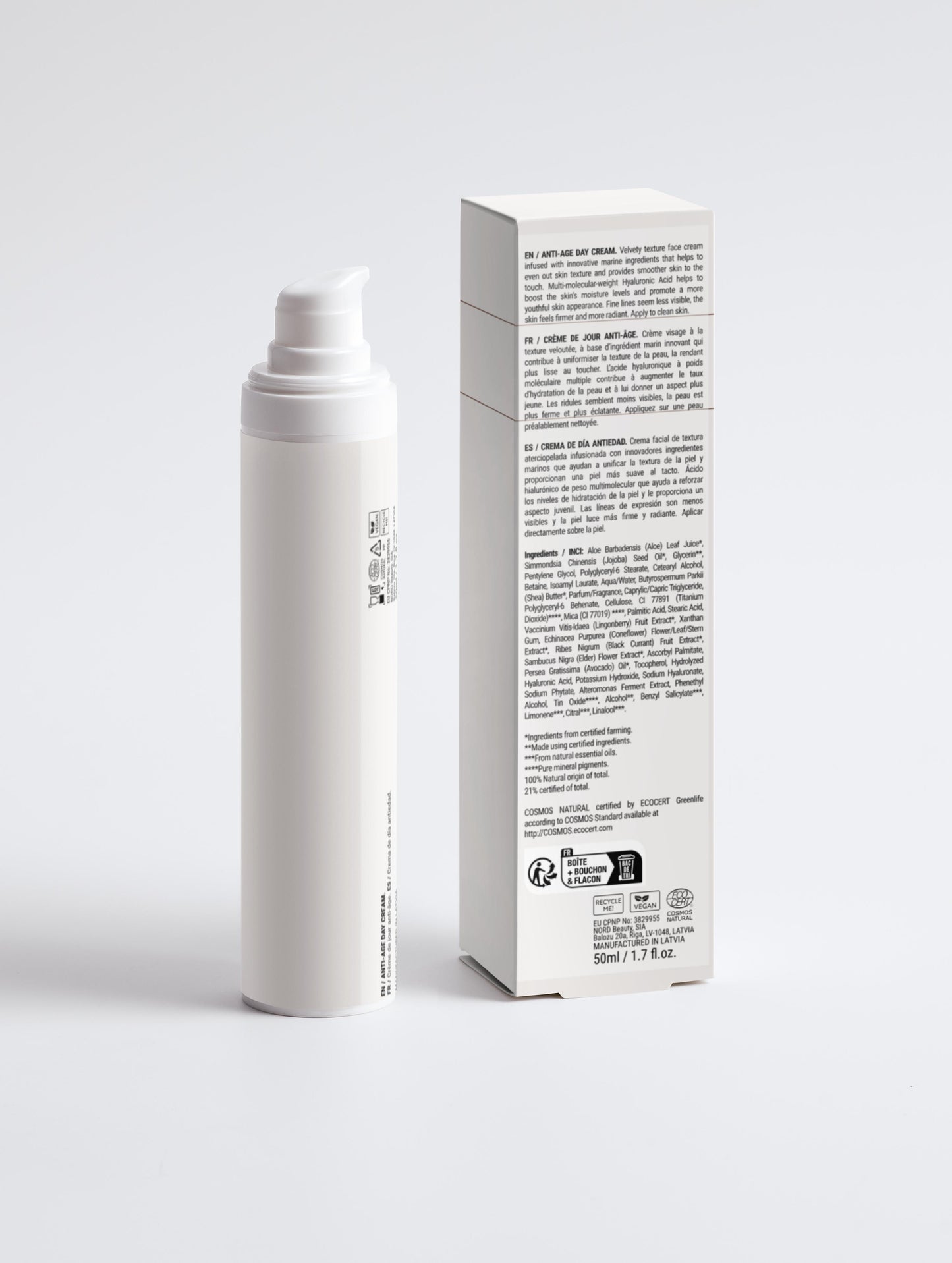Anti-Age Day Cream with Hyaluronic Acid